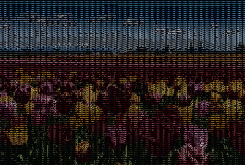 ASCII art banner for a GitHub README